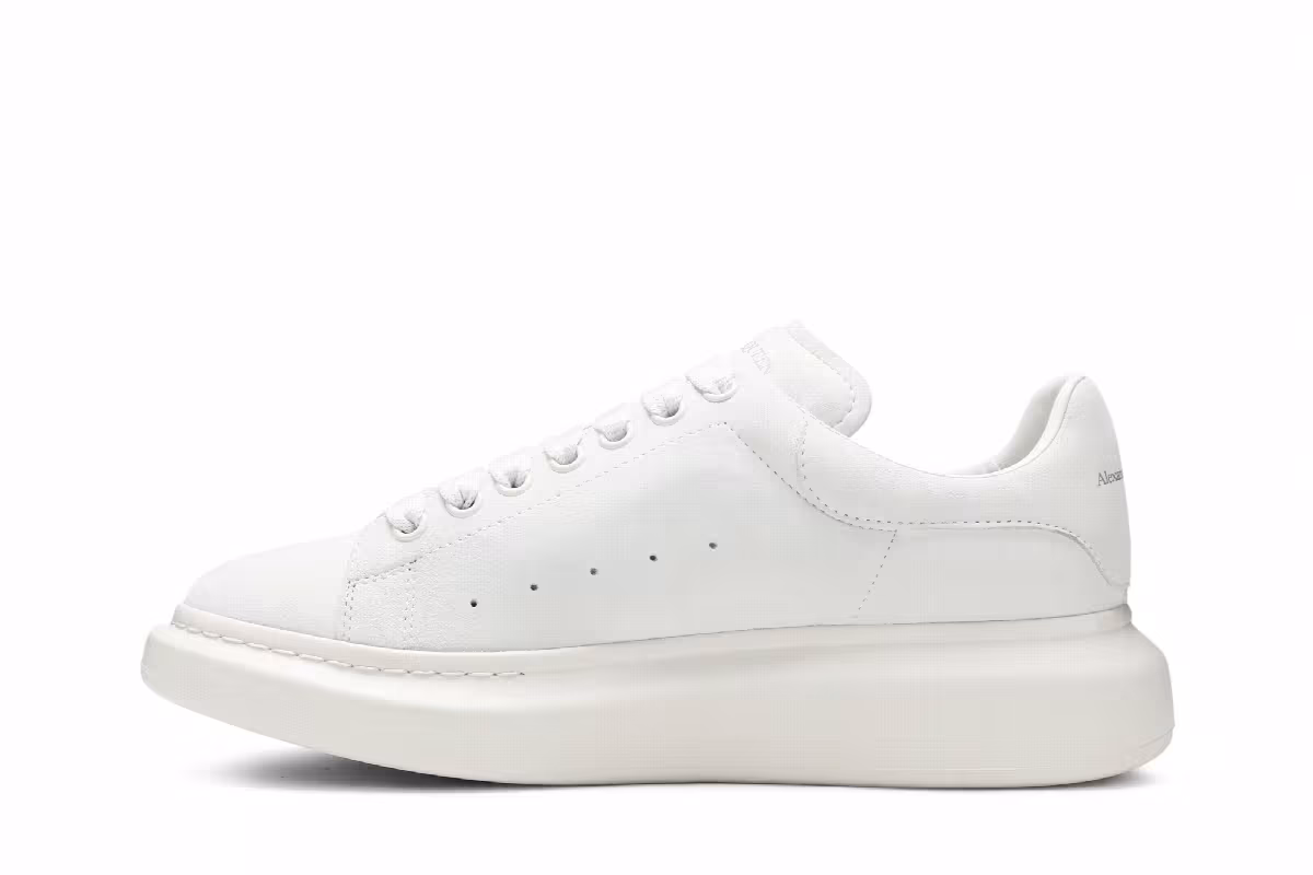 Alexander McQueen Oversized Sneaker White, view 4