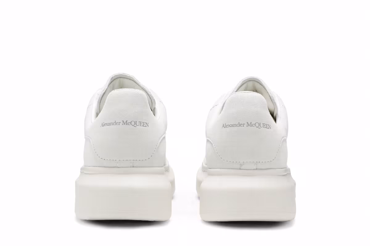 Alexander McQueen Oversized Sneaker White, view 7