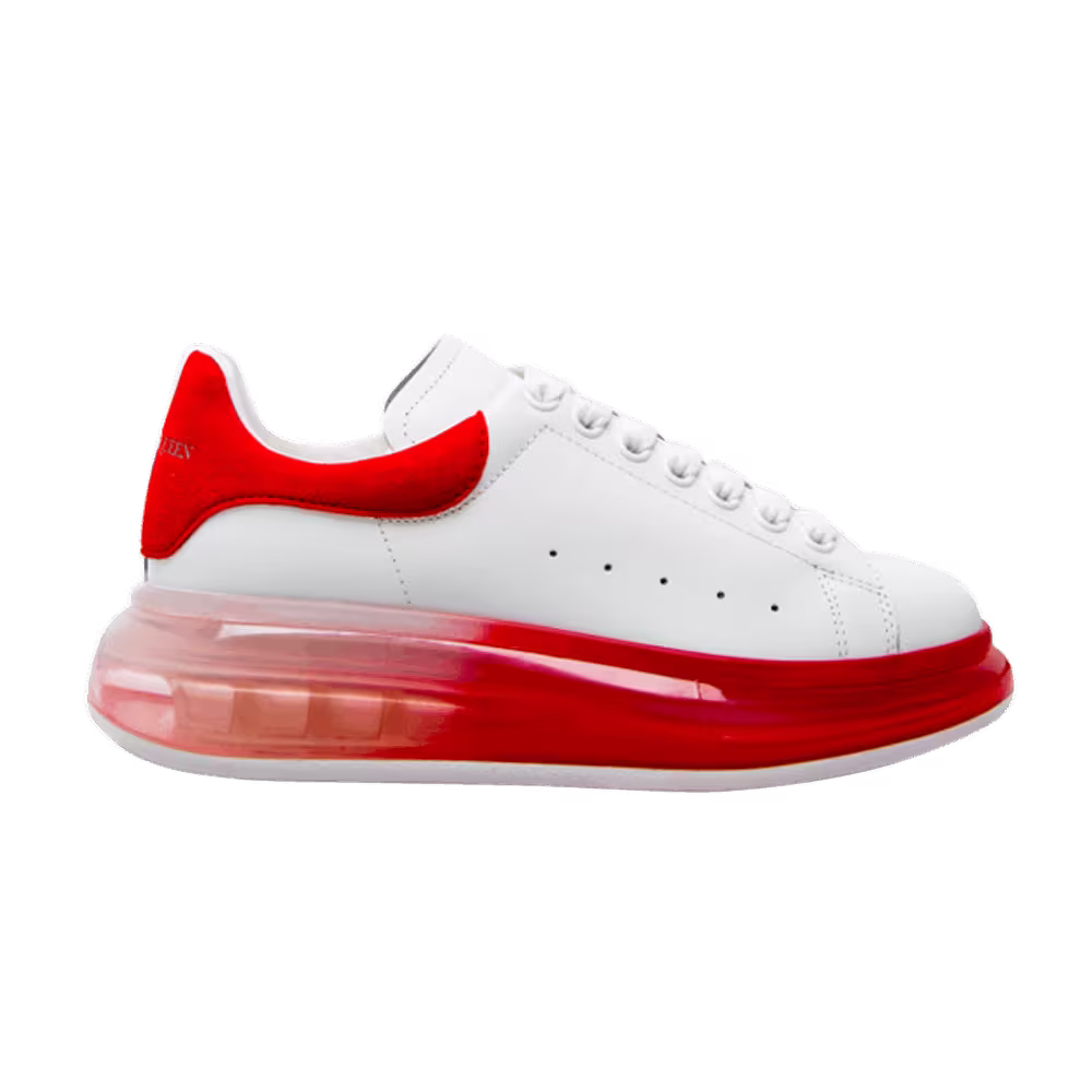 Alexander McQueen Oversized Sneaker Translucent Red