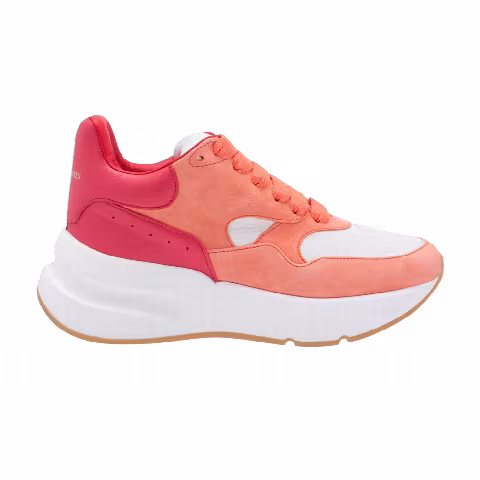 Alexander McQueen Wmns Oversized Sneaker 'Peach Coral'