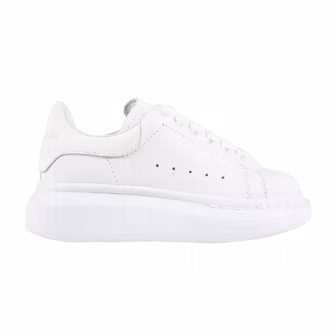 Alexander McQueen Oversized Sneaker Kids 'Triple White'
