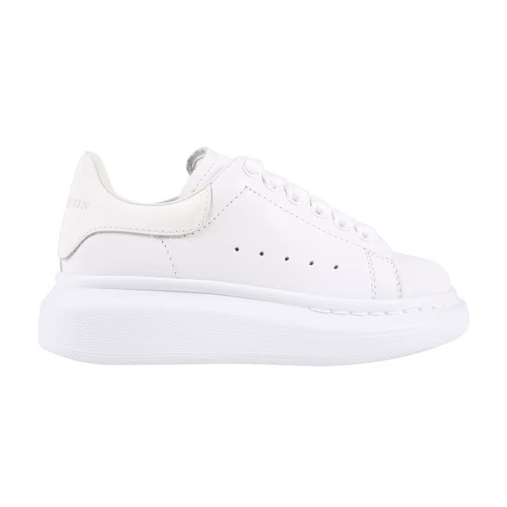 Alexander McQueen Oversized Sneaker Kids Triple White