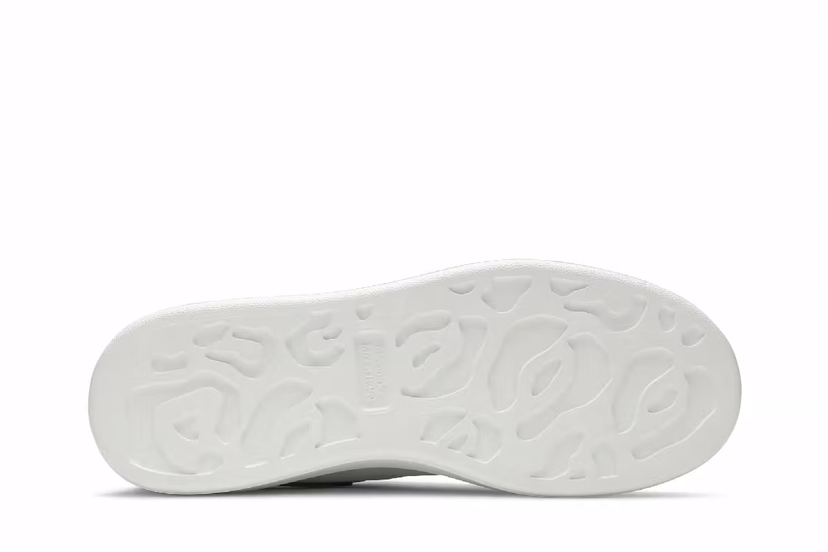 Alexander McQueen Oversized Sneaker Ultramarine Crocodile, view 5