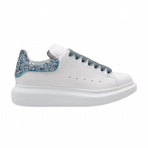 Alexander McQueen Wmns Oversized Sneaker 'White Galaxy Blue'