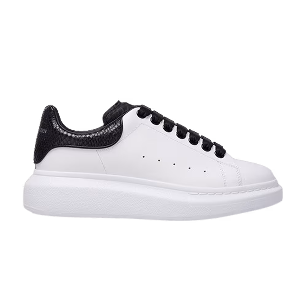 Alexander McQueen Oversized Sneaker Black Snakeskin