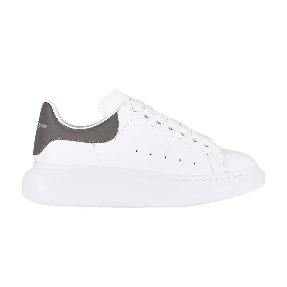 Alexander McQueen Oversized Sneaker White Cool Grey