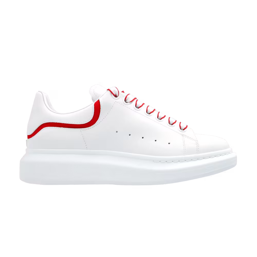 Alexander McQueen Oversized Sneaker New Tech Calf - White Red