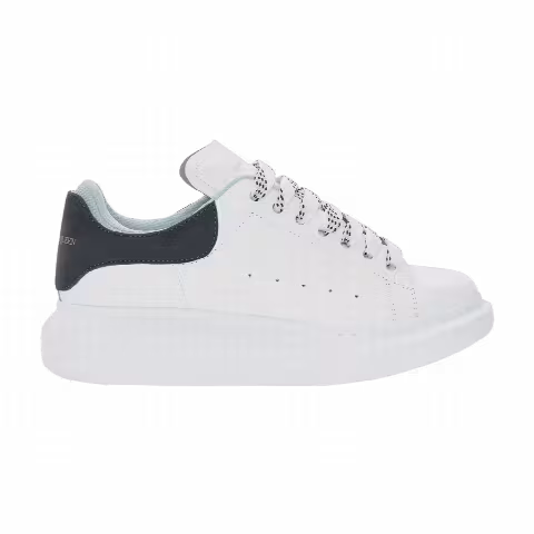 Alexander McQueen Wmns Oversized Sneaker 'White Anthracite Mint'