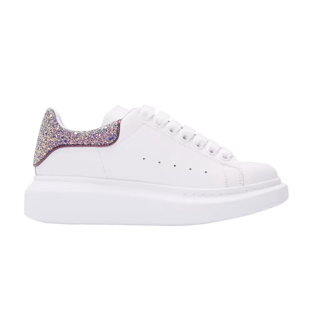 Alexander McQueen Women's Oversized Sneaker White Multi