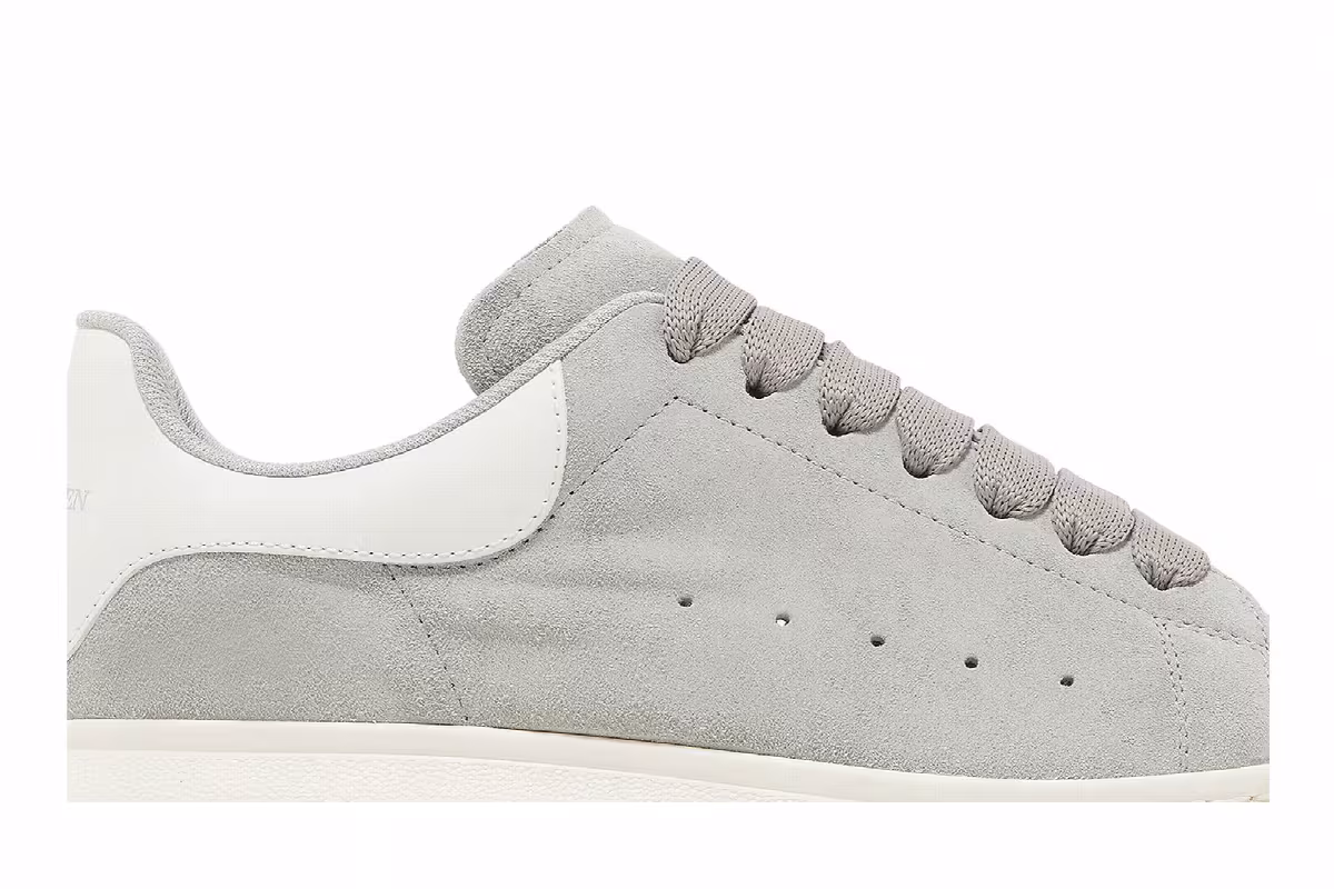 Alexander McQueen Women's Oversized Sneaker Dove Grey, view 3
