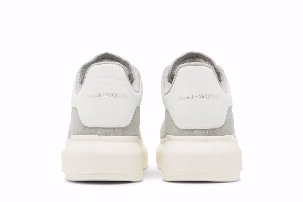 Alexander McQueen Women's Oversized Sneaker Dove Grey, view 7