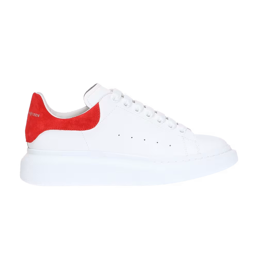 Alexander McQueen Oversized Sneaker White Red