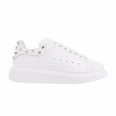 Alexander McQueen Wmns Oversized Studded Sneaker 'White'