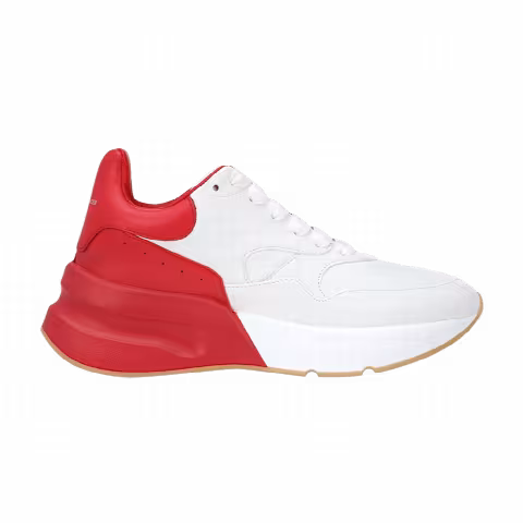 Alexander McQueen Wmns Oversized Runner 'White Red'