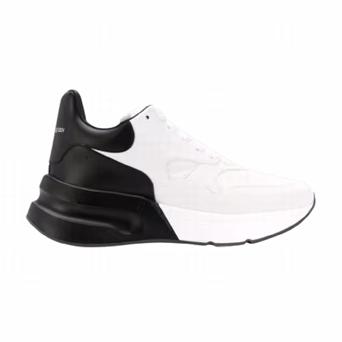 Alexander McQueen Wmns Oversized Runner 'White Black'