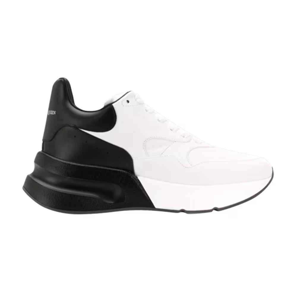 Alexander McQueen Women's Oversized Runner White Black