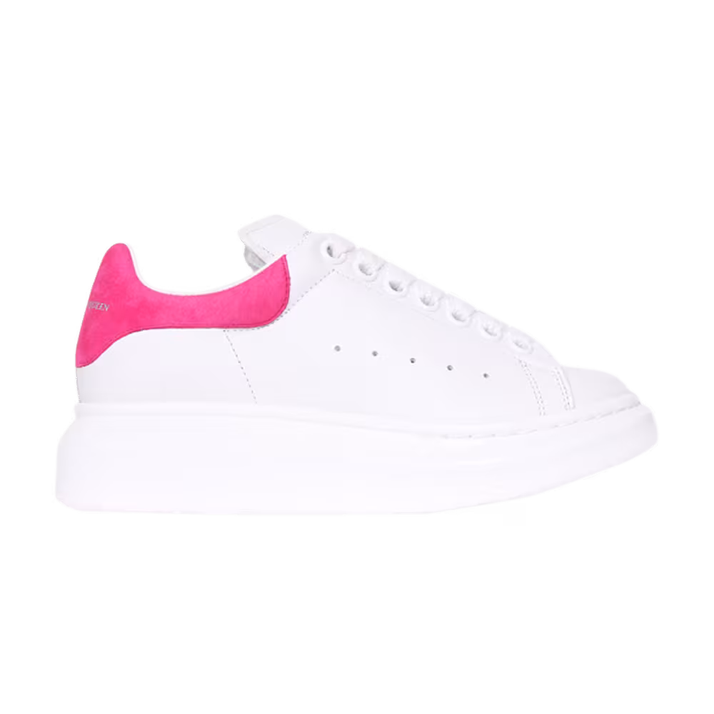Alexander McQueen Oversized Sneaker White Shock Pink