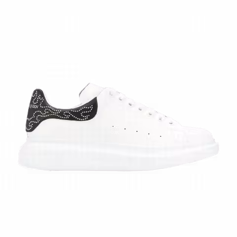 Alexander McQueen Oversized Sneaker 'White Studded Heel'