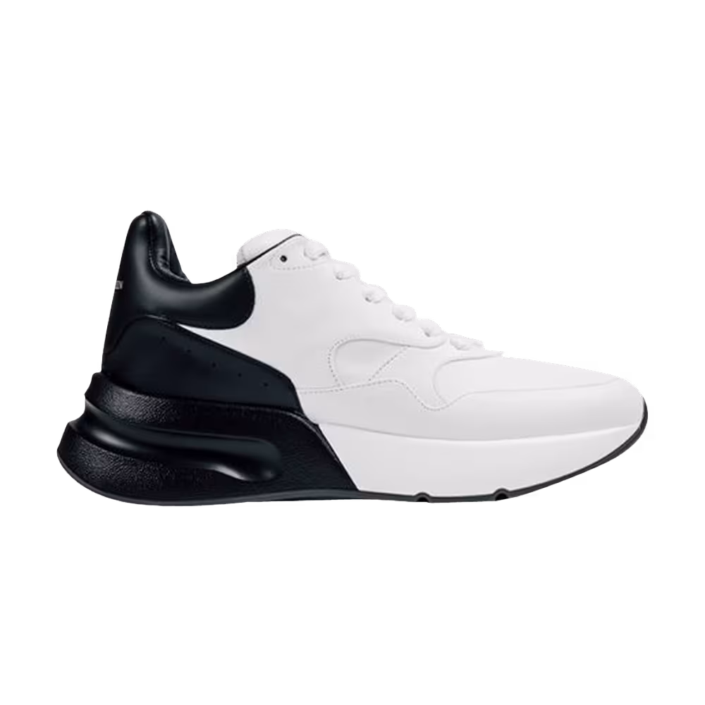 Alexander McQueen Oversized Runner White Black
