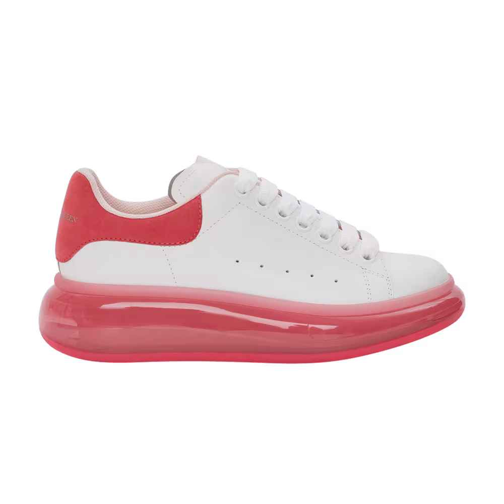 Alexander McQueen Women's Oversized Sneaker Ivory Red