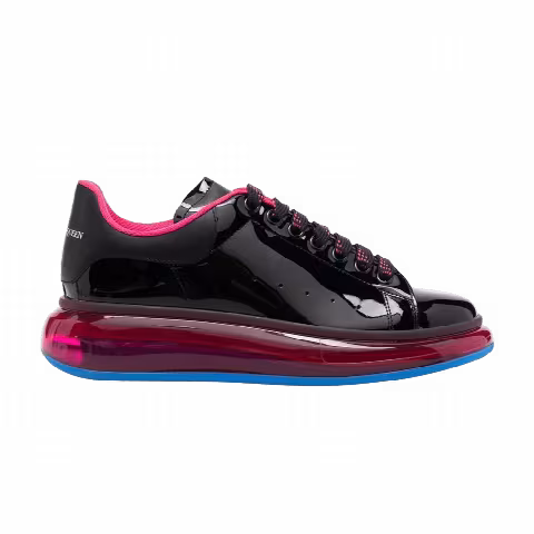 Alexander McQueen Oversized Sneaker 'Transparent Sole - Black Pink'