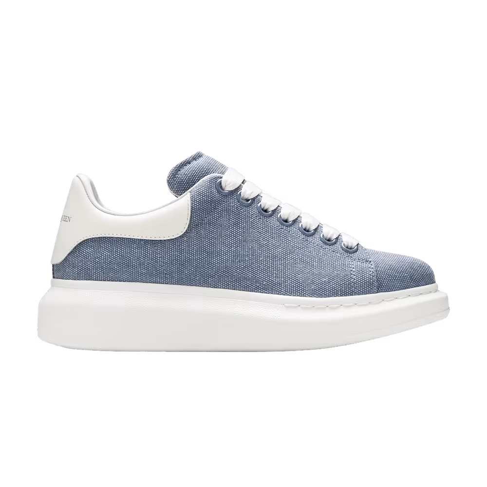 Alexander McQueen Women's Oversized Sneaker Flax Blue