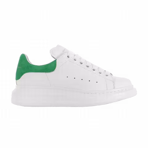 Alexander McQueen Wmns Oversized Sneaker 'White Green'