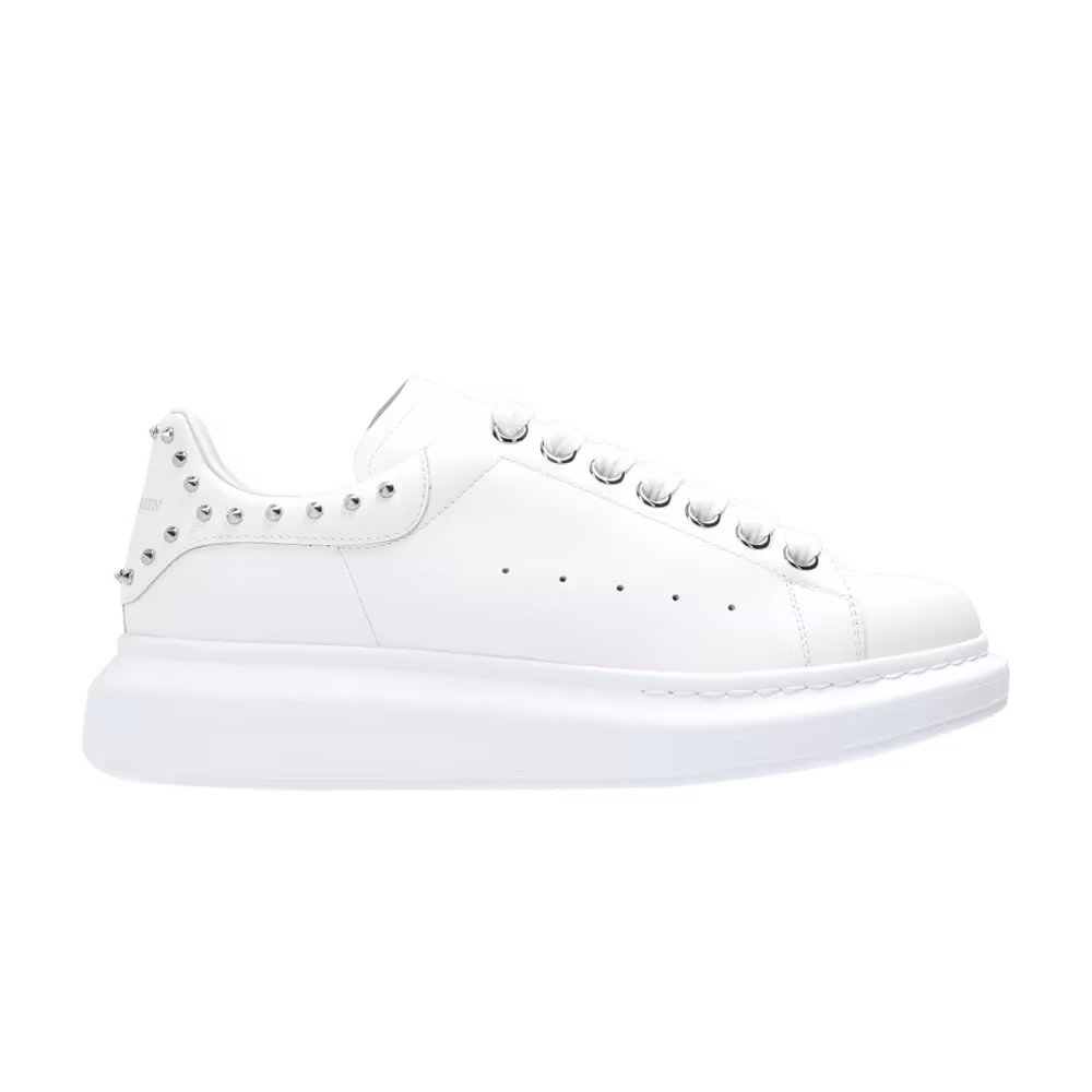 Alexander McQueen Women's Oversized Sneaker White Studded