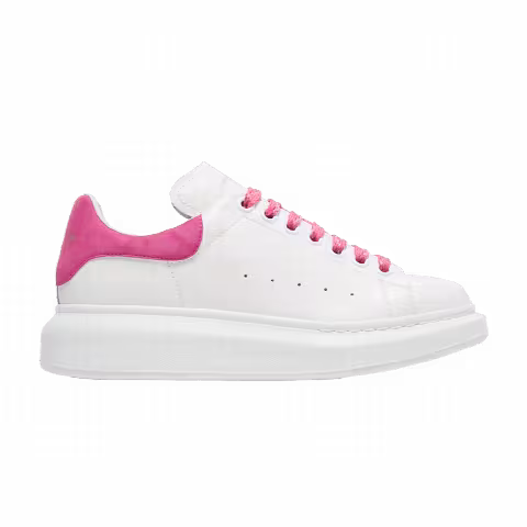 Alexander McQueen Wmns Oversized Sneaker 'White Hot Pink'