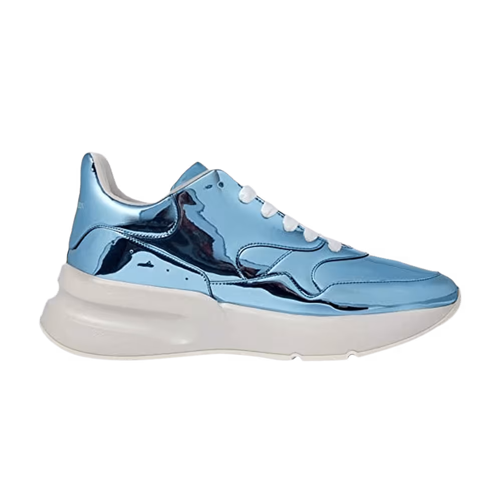 Alexander McQueen Oversized Runner Magic Mirror - Ballroom Blue