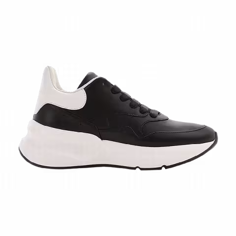 Alexander McQueen Wmns Oversized Runner 'Black White'