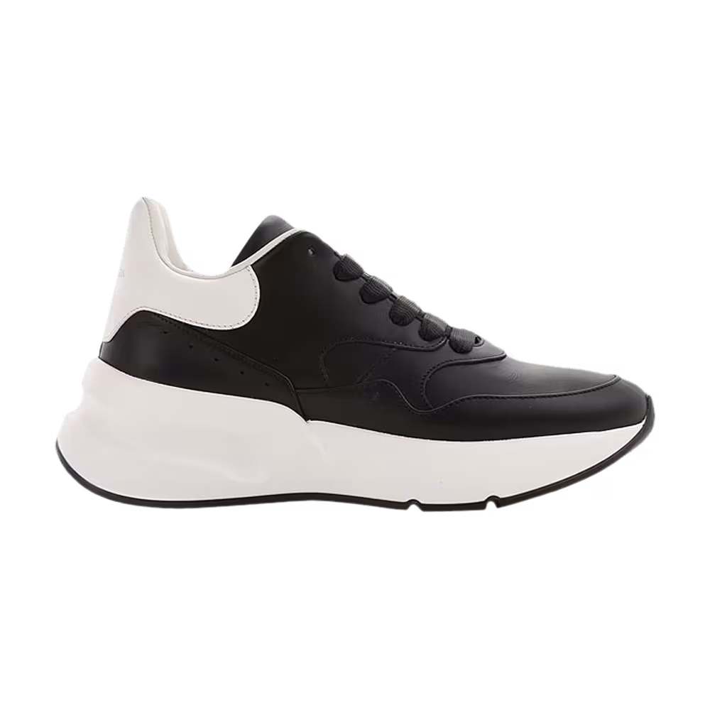 Alexander McQueen Women's Oversized Runner Black White