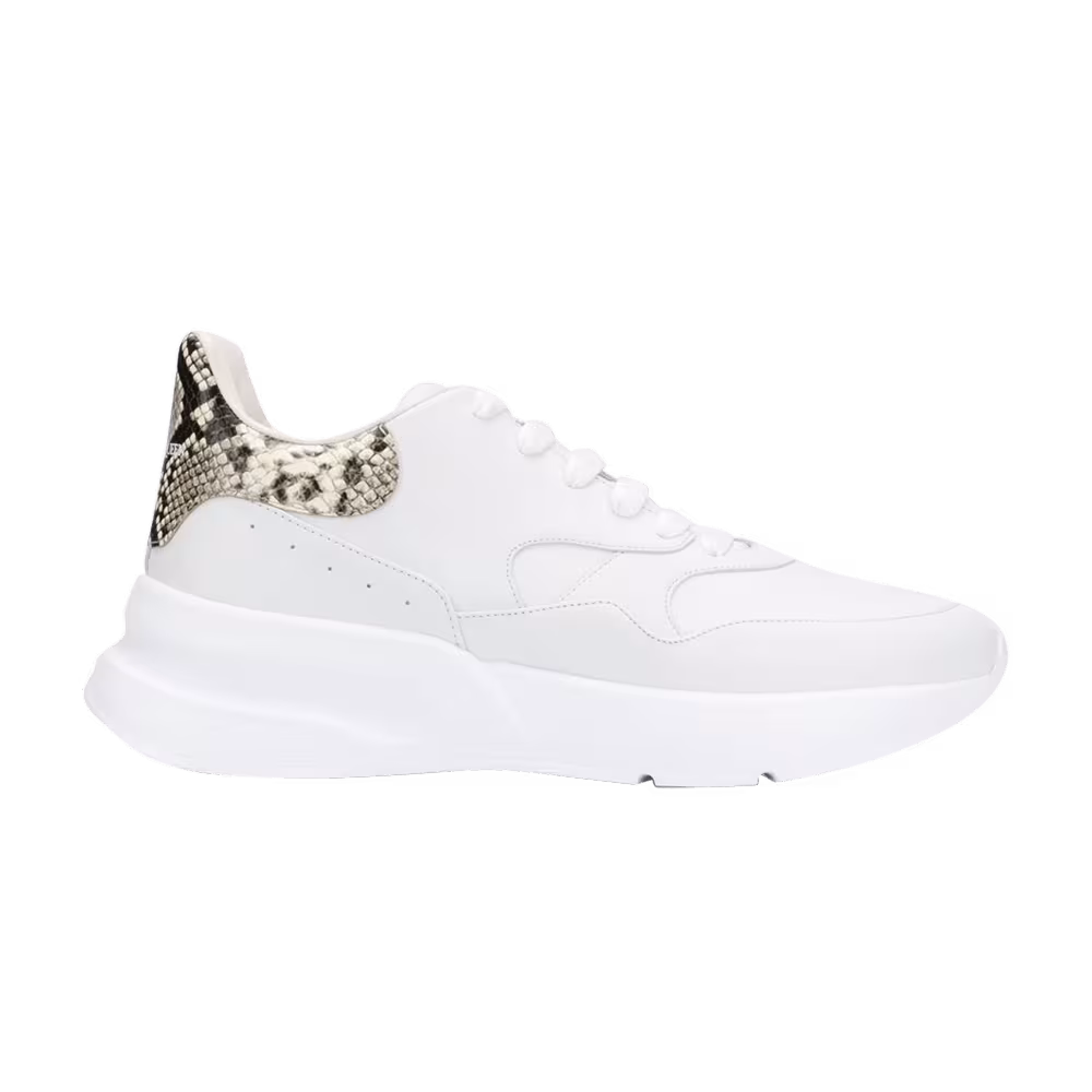 Alexander McQueen Oversized Runner Snakeskin