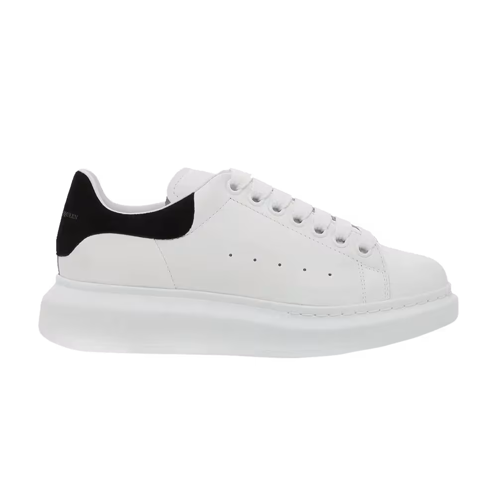 Alexander McQueen Women's Oversized Sneaker White Black