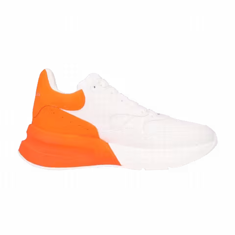 Alexander McQueen Oversized Runner 'Optic White Orange Space'