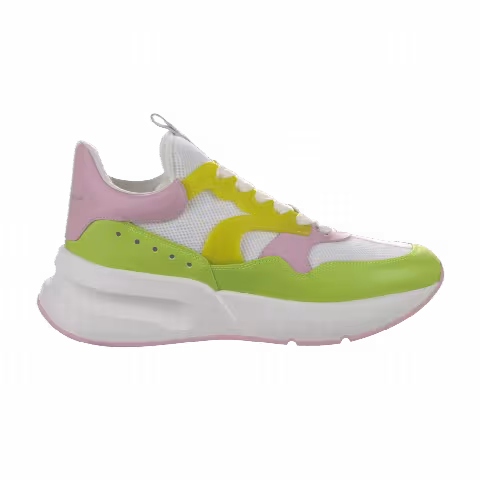 Alexander McQueen Oversized Runner 'Colorblock - Lime Ice Pink'