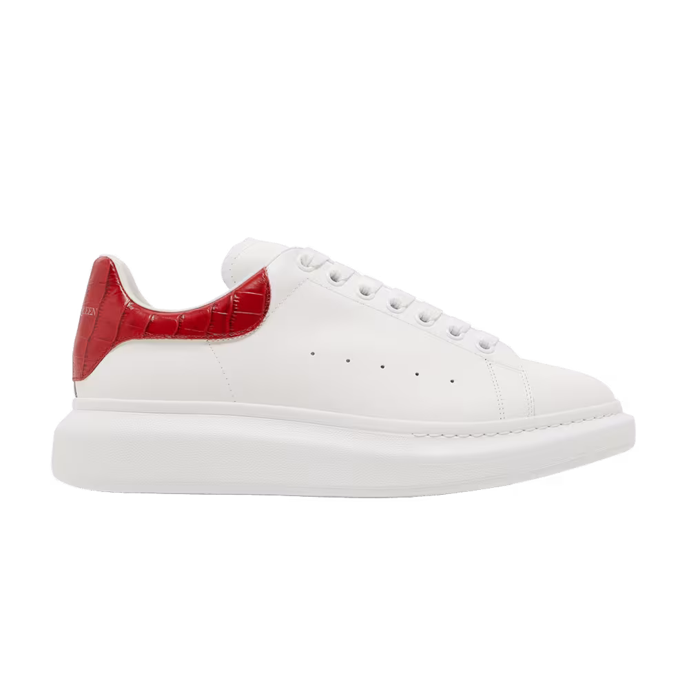 Alexander McQueen Oversized Sneaker White Red