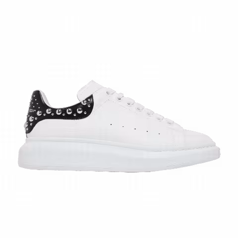 Alexander McQueen Oversized Sneaker 'White Black Studded'