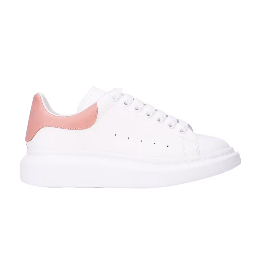 Alexander McQueen Oversized Sneaker White Carnation