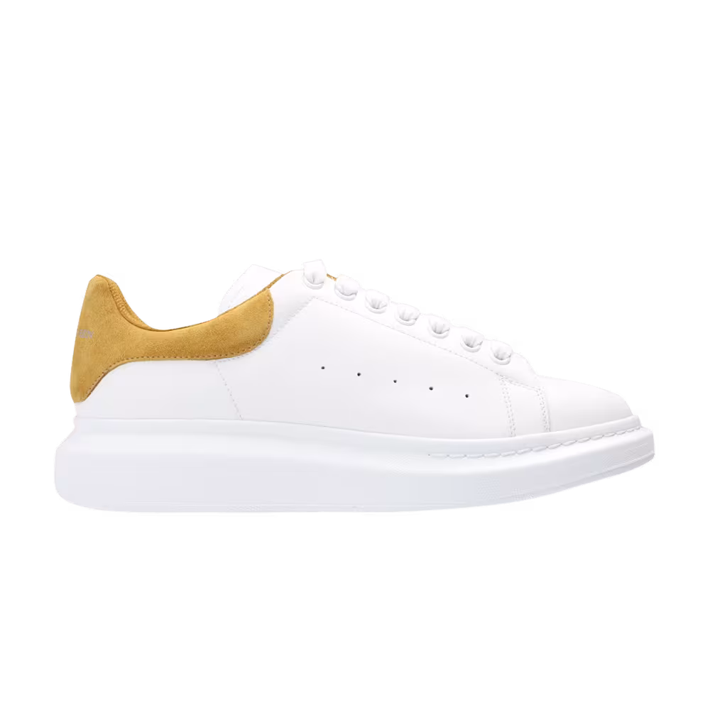 Alexander McQueen Oversized Sneaker White Mineral Yellow