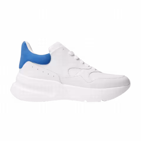 Alexander McQueen Oversized Runner 'White Electric Blue'