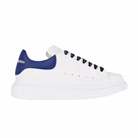 Alexander McQueen Wmns Oversized Sneaker 'White Navy'