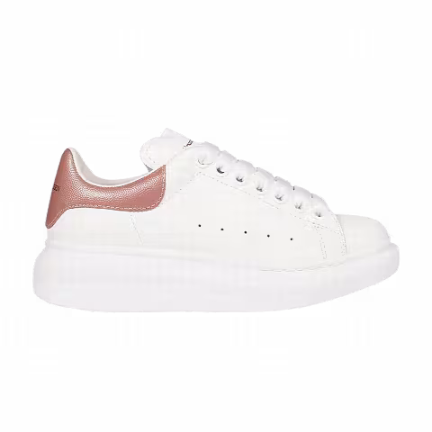 Alexander McQueen Wmns Oversized Sneaker 'White Rose Gold'