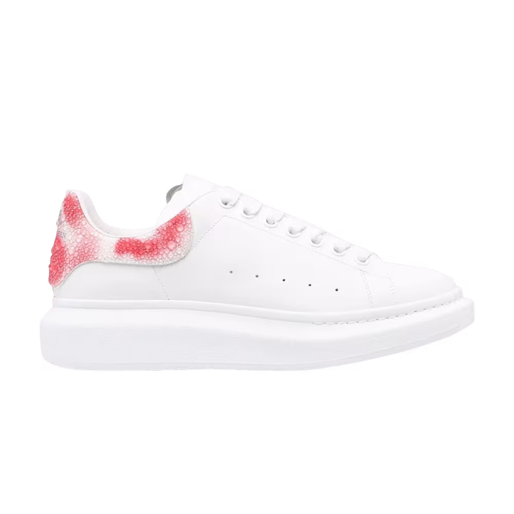 Alexander McQueen Oversized Sneaker Droplet - White Red