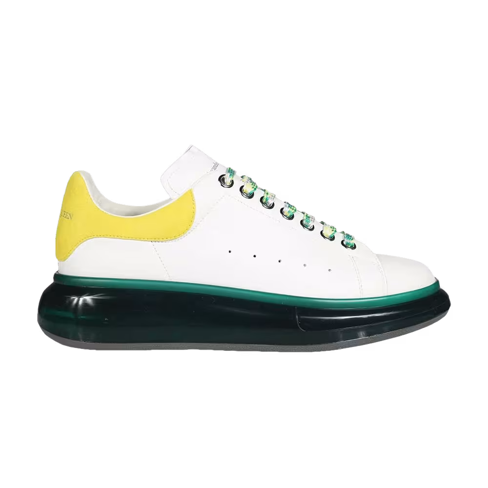 Alexander McQueen Oversized Sneaker Translucent Yellow Green