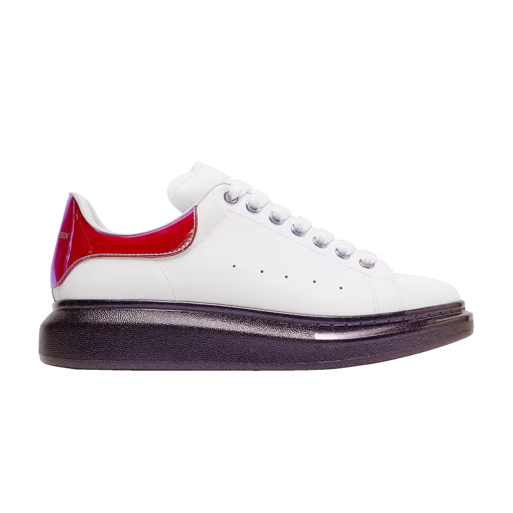 Alexander McQueen Oversized Sneaker White Pink Iridescent