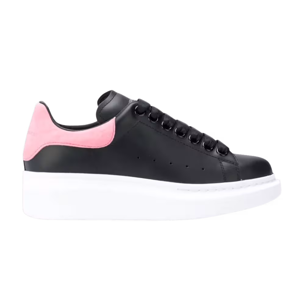 Alexander McQueen Women's Oversized Sneaker Black Pink