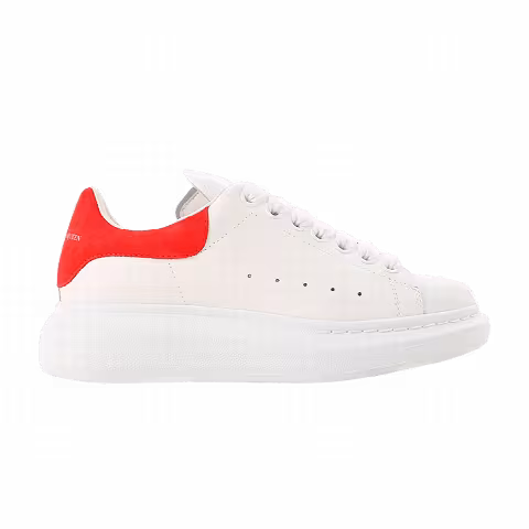 Alexander McQueen Wmns Oversized Sneaker 'White Red'