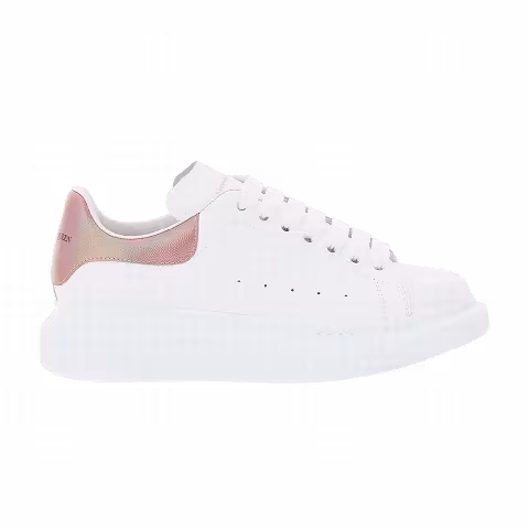Alexander McQueen Wmns Oversized Sneaker 'White Rose Gold'