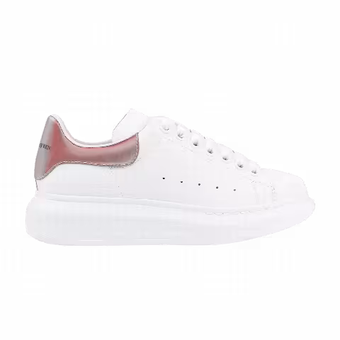 Alexander McQueen Wmns Oversized Sneaker 'White Gold Reflective'